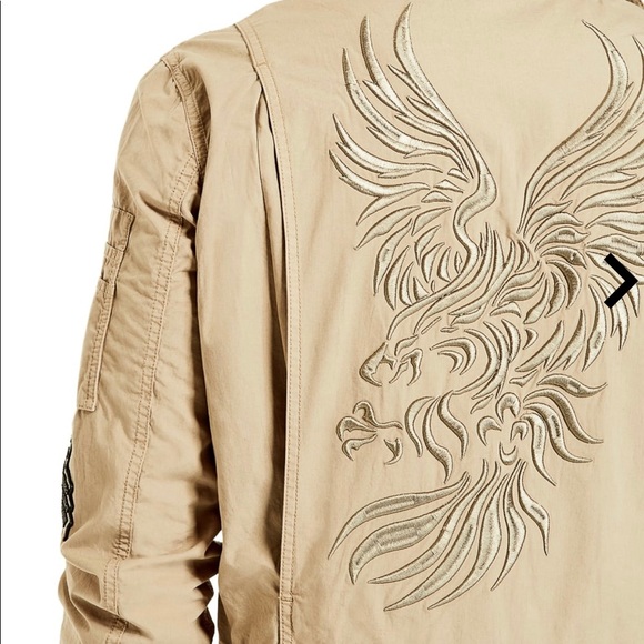 J0021 NWT Guess Men's Boyd Patch Poplin Jumpsuit L - Picture 6 of 8